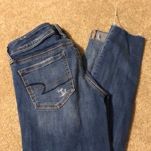 American Eagle super low jegging